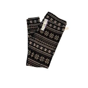 NWT Holiday Snowflake Leggings Womens XXL extra soft